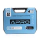 Набір інструментів APRO 251482 CrV 90T 1/4 1/2 82 шт - зображення 5