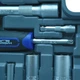 Набір інструментів професійний Haisser Black 70255 1/2", 1/4" 108 шт - зображення 3