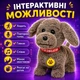 Интерактивная собака на поводке, которая ходит, лижет язычком, повторяет слова, лает, 29 см - изображение 2