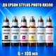 Чернила INCOLOR для Epson Stylus Photo RX590, комплект 6×100 мл (BK/C/M/Y/LC/LM), 600 мл - изображение 1
