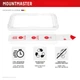 Защитный набор Displex Screen Protector (2D) + Case with Mount Master для Apple iPhone 16e/17e Transparent (4028778127374) - изображение 5
