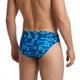 Мужские плавки Atlanticbeach 790-1 46 брифы голубой кубики - изображение 2