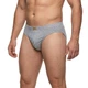 Мужские трусы BaMeiNu BP-0171C 2XL брифы серый - изображение 1