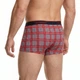 Мужские трусы BaMeiNu BP-0581 3XL боксеры красный клетка - изображение 2