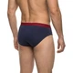Мужские трусы Roober 69482 2XL брифы серый однотонные - изображение 2