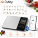 Розумні кухонні ваги з Bluetooth і КБЖУ Ruhhy до 5 кг 1 г дієтичні електронні ваги з неіржавкої сталі (24632) - зображення 5