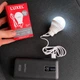 Ліхтар світлодіодний USB Luxel 063-USB, 5W, з гачком для кемпінгу та аварійного освітлення - зображення 6