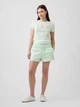 Футболка хлопковая женская GAP 400621363 XS Зеленая (1161374174) - изображение 3