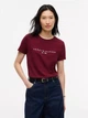 Футболка хлопковая женская Tommy Hilfiger 974088272 2XL Бордовая (1161142530) - изображение 1