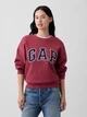 Світшот на флісі жіночий GAP 23130548 XL Бордовий (1161259958) - зображення 1