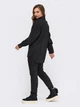 Жіночий вельветовий костюм зі штанами sport-casual Dressa 44 Чорний (mo5a22f3cc-ae15-11ee-8782-ac1f6bc5f30a) - зображення 3