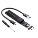 Карман для SSD M.2 NVMe 10 Гбит/с, USB 3.1 Type-C, внешний корпус для жесткого диска 670479 - изображение 7