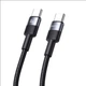 Кабель Usams USB-C на USB-C 60W 1.2 м плетений (6958444991894) - зображення 2