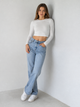 Джинсы женские Mango размер 42 eur голубые 26127776 - изображение 1