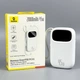 Павербанк Baseus 20000mAh 45W Павербанк Baseus EnerFill FC31 Qpow 3 зі швидкою зарядкою, Портативний зовнішній акумулятор, порти 1USB/1Type-C, LED-дисплей, вбудовані кабелі Type-C/Lightning (E0028D01) Білий - зображення 13