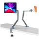 Автодержатель 4smarts Mount ErgoPro Desk Clamp Grey (4252011914395) - изображение 1