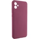 Чохол TPU GETMAN Liquid Silk Full Camera для Samsung Galaxy A06 Бордовий / Marsala - зображення 2
