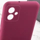 Чохол TPU GETMAN Liquid Silk Full Camera для Samsung Galaxy A06 Бордовий / Marsala - зображення 3