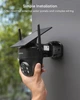 Сонячна Wi-Fi камера відеоспостереження 2K 360° з нічним баченням (модель C5) - зображення 3