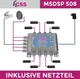 Мультисвітч GSS MSDSP 508 (5-вхід / 8-вихід) — супутниковий комутатор сигналу для DVB-S/S2 / S2X - зображення 2