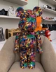Статуетка Bearbrick Medicom Jimmy Onishi Jungle's Song 1000% Multi без коробки 70 см - зображення 1