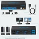 HDMI KVM-переключатель VPfet VP-SW220 USB 3.0/2×2/4K 60 Hz - изображение 2