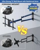 Кронштейн для телевизора FORGING MOUNT HY9390-B 32–75” поворотно-выдвижной VESA 600×400 - изображение 4