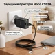 Зарядное устройство Hoco CS92A, USB 18W с поддержкой Quick Charge 3.0, LED-индикатор, сетевой адаптер с кабелем USB to Micro 1 м Black - изображение 2