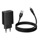 Зарядное устройство Hoco CS92A, USB 18W с поддержкой Quick Charge 3.0, LED-индикатор, сетевой адаптер с кабелем USB to Micro 1 м Black - изображение 8