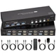 4K HDMI KVM Switch 2-Port – универсальный коммутатор для двух компьютеров - изображение 1