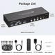 4K HDMI KVM Switch 2-Port – универсальный коммутатор для двух компьютеров - изображение 5