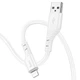 Кабель зарядки HOCO X97 Crystal 20W White - зображення 4