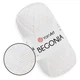 Пряжа YarnArt Begonia, Белый №03 100% мерсеризированный хлопок, турецкая летняя нить для вязания спицами и крючком, ЯрнАрт Бегония - изображение 1