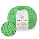 Пряжа Gazzal XL Baby Cotton, Зеленый №3466, нить 50г/105м Газзал Беби Коттон ХЛ вязание, полухлопок для спиц и крючка - изображение 1