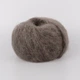 Mondial Lieve 90% Kid mohair, Тауп №429, пряжа кід мохер з мікрофіброю 50 г / 140 м, 90% мохер / 10% мікрофібра, для теплих светрів і шалей - зображення 2