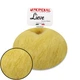 Mondial Lieve 90% Kid mohair, Жовтий №608, пряжа кід мохер з мікрофіброю 50 г / 140 м, 90% мохер / 10% мікрофібра, для теплих светрів і шалей - зображення 1