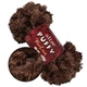 Alize Puffy Furlove, Лісовий горіх №493 - плюшева пряжа 100 г/6,3 м, з петлями для в'язання руками пледів, іграшок, Алізе Пуффі Фурлав - зображення 1