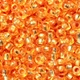 Бисер Preciosa10, 5 г, 08289, прозрачный с серебряной серединкой, желтогорячий - изображение 1
