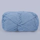 Пряжа YarnArt Macrame Голубой №133, полиэстеровый шнур 2 мм, нитка для вязания крючком и спицами, полиэстер 100% - изображение 2
