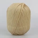 Пряжа FibraNatura Raffia Chunky, Бежевий №114-17, пряжа для сумок. Целюлоза, 100г 120м, рафія. - зображення 3