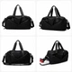 Спортивная сумка Lesko 604 Black для отдыха и занятий спортом с отделом для обуви водонепроницаемая - изображение 3
