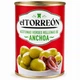 Оливки зелені el TORREON Anchoa (з анчоусом) 4*120g - 480 g - изображение 1