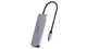 Type C багатопортовий адаптер REAL-EL CQ-700 (4 USB 3.0 + HDMI + Type C) - зображення 1