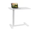 Cтол с регулировкой высоты на колесах 68x36 см Flexi Tech White (27990) - изображение 1