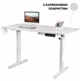 Стол с электрорегулировкой высоты 120 X 60 cм Flexi Tech White Carbon 28045 - изображение 2