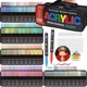 Акриловые маркеры GuangNa Brush GN-8101 с мягкой кисточкой 366 шт. - изображение 3
