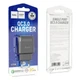 Зарядка для телефона сетевая 3А 18W 1USB Hoco C72Q QC3.0 черная (C72Q) - изображение 5