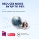 Беспроводные наушники Anker Soundcore Space A40 White, Hi-Res, 50H, ANC, LDAC, Bluetooth 5.2, IPX4 - изображение 8