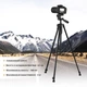 Штатив Andoer F3366T алюминиевый 140 см черный 3D голова держатель для смартфона - изображение 8
