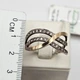 Кільце срібне із золотою пластиною й кубічним цирконієм "Мімалізм" 20,5 3,21 г - зображення 7